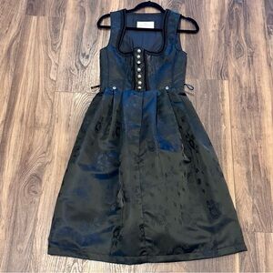 Stockerpoint Edelwuid Women’s Midi Dirndl Odette Button Detail German Size 36